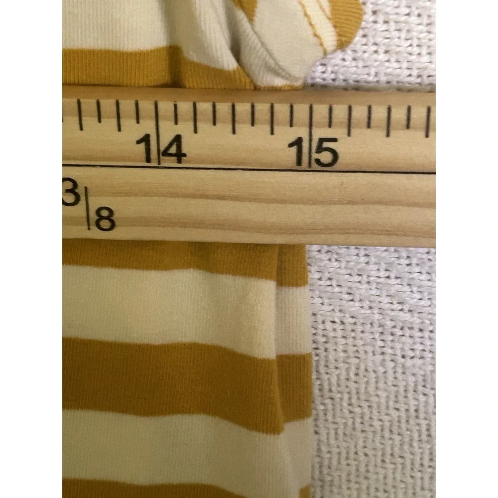 Matilda Jane Girls Casual Wear Dress Sun Shiny Days Striped Yellow NWOT Size 14